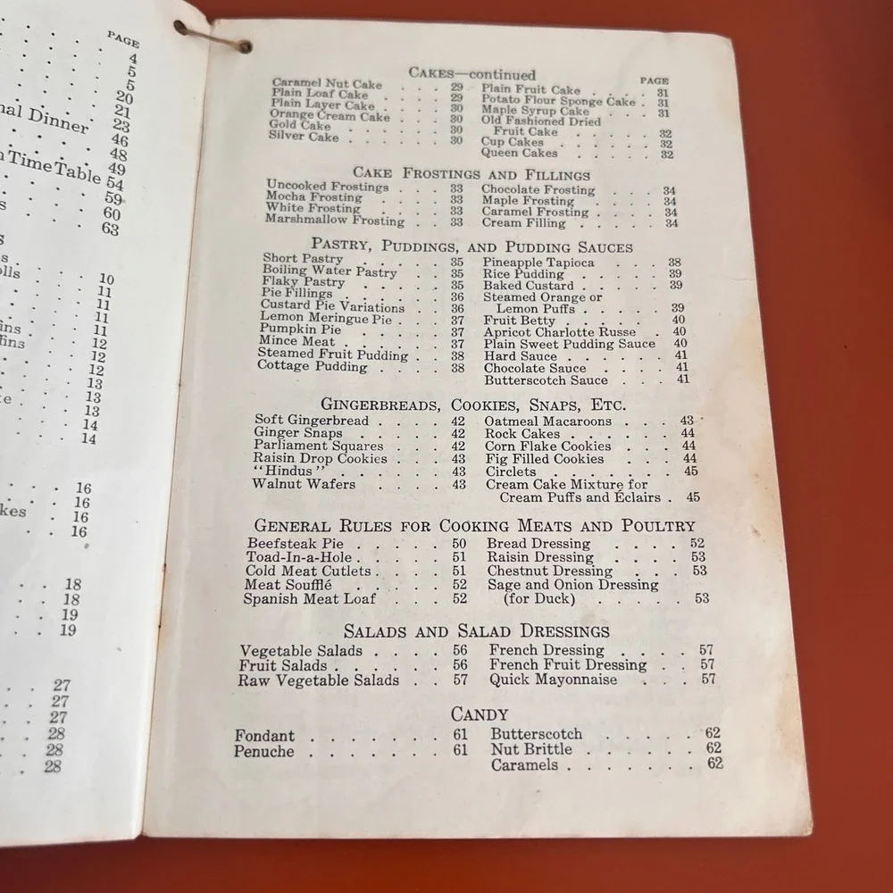 Vintage Rumford Common Sense Cook Book Lily Haxworth Wallace Antique Recipe Book